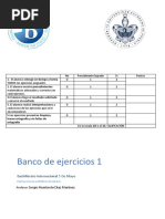 Banco de Ejercicios 1: Bachillerato Internacional 5 de Mayo