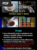 Drug Edu-Cation: Fatima Jane T. Mata