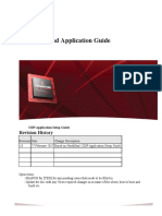 ODP Setup and Application Guide: Revision History