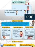 Datos Clínicos: Niña de 6 Años y 11 Meses Acude A Consulta Acompañada Por Su Madre Derivada Por El Pediatra