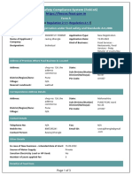 Food Safety Compliance System (Foscos) : Form A Application For Registration Under Food Safety and Standards Act, 2006