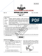 Aakash Revision Test - 07 Paper