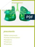 Presentation: About: Pneumonia By: Nino Kachlishili Group No.16