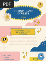 Training and Courses: Created By: R.A Salsa Fitri Trya Meilinda Yuni Ristianti