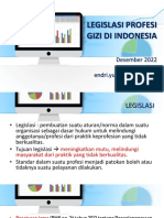 Hukum, Legalisasi Profesi Gizi Di Indo, Des22