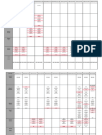 Time Table Junior & Middle Wing 27 Dec To 01 Jan