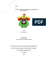 Terapi Farmakologi Pada Penyakit Paru Obstruktif Kronik (Ppok)