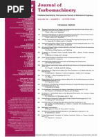 Journalof Turbomachinery: Oftheasme