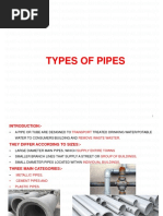 Types of Pipes