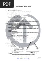 Thor Teaches Study Guide CISSP Domain 1 Sample 10 Pages