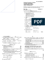 Radiant Secondary School: Mathematics