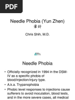 Needle Phobia (Yun Zhen) : Chris Shih, M.D