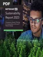 NETGEAR AV Sustainability Report 2023