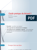 Guide Pratique Du Thesard I