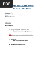 Tema 2 - Aplicación de Las Herramientas de Word