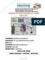 Instituto Tecnologico "Tres Cruces": Texto de Guía Tres Cruces - Potosi - Bolivia