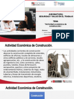 Actividad Económica de Construcción