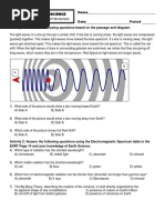 Doppler Effect Worksheet