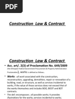 Construction Law & Contract