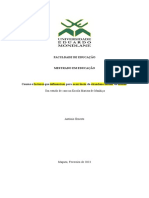 Faculdade de Educação Mestrado em Educação: Um Estudo de Caso Na Escola Marista de Manhiça