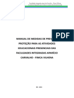 GUIA DE RETORNO AS AULAS PRESENCIAIS - AGOSTO 2021 Vha