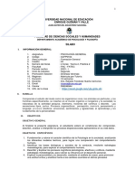 Silabo de Psicologia General 2023 I