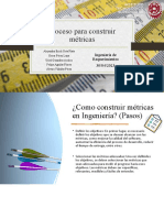 Proceso para Construir Métricas: Ingeniería de Requerimientos 30/04/2023