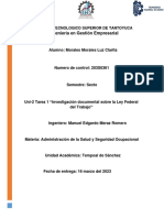 Tarea 1 Uni-2 Investigacion Ley Federal de Trabajo LCMM