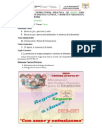 2do Año, Segunda Guia de Ingles. 2do Año E-F, I Momento