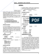 Verbal: Banco Ades Aptitud Verbal Exámenes Ades Idepunp