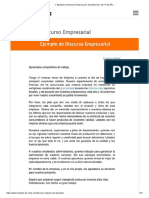 Ejemplos de Discurso Empresarial - de Motivación, de Fin de Año ..