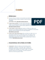 Titulos de Credito