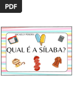 Qual e A Silaba Atividade Interativa PDF