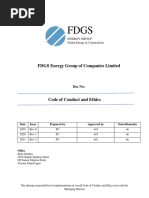 FDGS Code of Conduct & Ethics