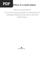 Work Ethics in A Work Place