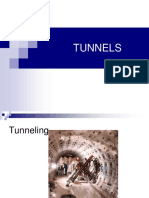 Tunnels Lecture Notes