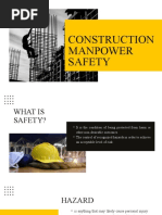 Construction Manpower Safety