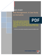 Risk Management A Case Study On Derivative