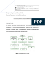 Lista de Exercicios (Sistema Tampao e Protein As)