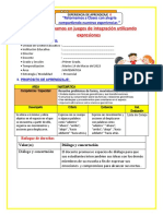 Sesion de Aprendizaje 14 de Marzo Matematica