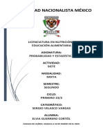 Probabilidad y Estadistica