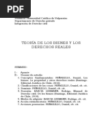 Teoría de Los Bienes Y Los Derechos Reales