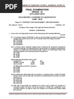 Final Examination: Suggested Answers To Questions