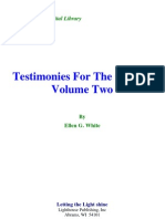 Ellen G. White - Testimonies For The Church Volume Two