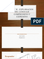 E L C E: Exploracion: Del Lenguaje Comprensivo Y Expresivo