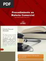 Procedimiento en Materia Comercial 2.0