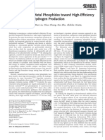 Advanced Materials - 2016 - Tan - 3D Nanoporous Metal Phosphides Toward High Efficiency Electrochemical Hydrogen Production