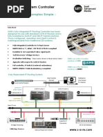 Ip Routing System Controller - Datasheet