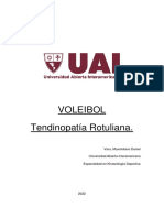 Voleibol Tendinopatia Rotuliana