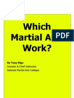 Which Martial Arts Work